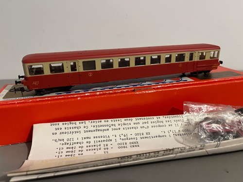 Remorque autorail sncf - ho, d'autorail