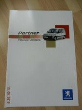 Catalogue PEUGEOT PARTNER