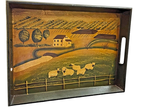 Ancien tableau peinture sur - ancien,