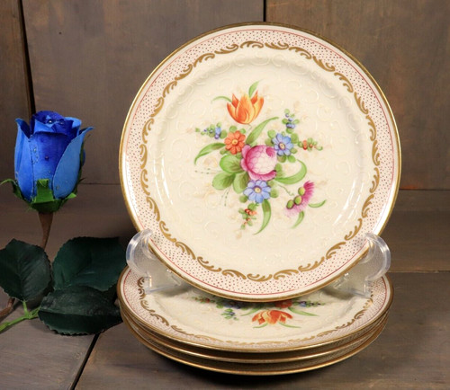 Assiettes dessert anciens - assiettes,