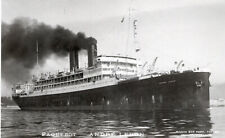 CARTE POSTALE. PAQUEBOT " ANDRE LEBON "