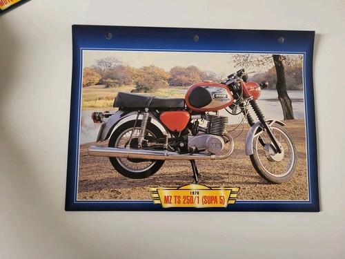 Carte fiche moto passion - carte,
