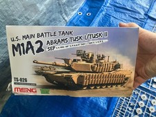 MENG 1/35 US M1A2 SEP Abrams TUSK I /TUSK II Main Battle Tank TS-26 for parts