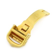 Boucle de fermoir Cartier Must de Cartier Gold Deployant Made authentique 12 mm