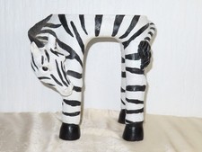 Design Rétro Tabouret Fleurs "ZEBRA" !