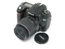 Nikon D80 10.2MP Digital SLR Camera With 18-55mm f3.5-5.6 Lens - 3,129 Shots