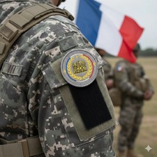 PATCH MILITAIRE FRANCE AIGLE