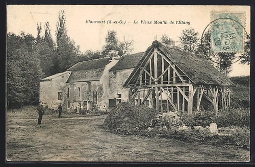 Cpa élancourt vieux - Élancourt,, le