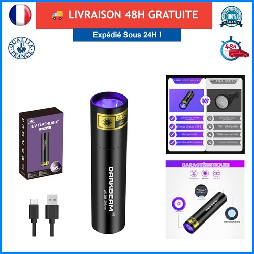 Darkbeam lampe torche 395 - uv,