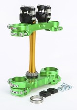 Xtrig 138-2121 501330401201 ROCS TECH CLAMP SET GREEN KAWASAKI 23MM KX250/450