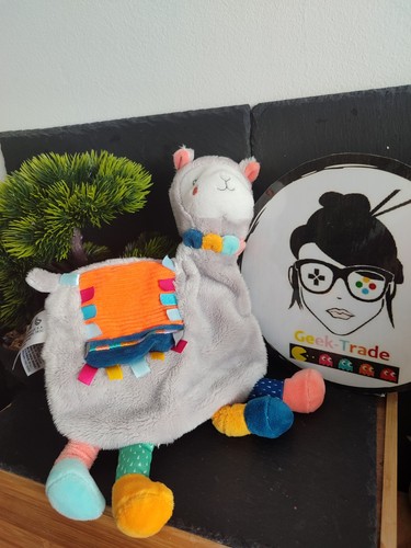 Doudou lama gris simba toys - gris,