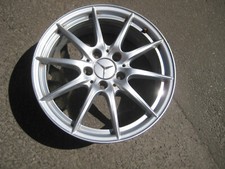 1x alloy wheel genuine Mercedes 6.5Jx17 H2 ET49 Lk.5x112x66.6 A2464010102