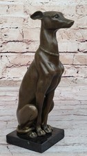 Sculpture En Bronze De Chien