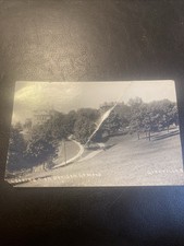 Granville, Ohio Antique Real Photo Postcard RPPC Looking North On Denison Campus