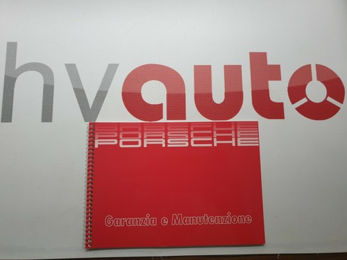 Carnet service porsche oem - carnet,