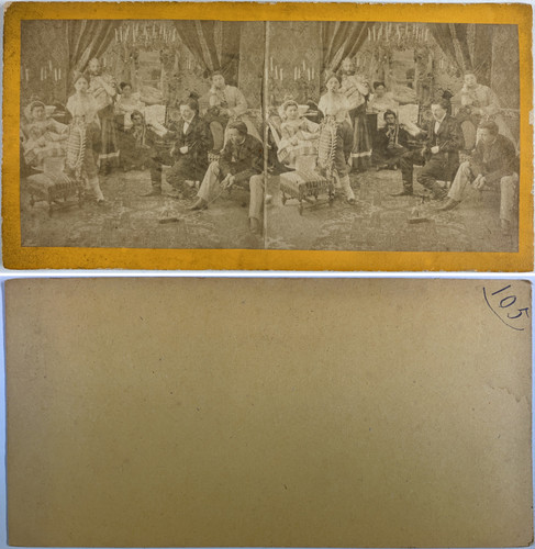 Troupe théâtre faisant la - troupe,