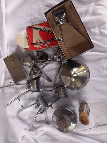 Anciens outils barbier - outils, de