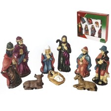 Creche De Noel Complete pour Crèche De Noël 10Cm. Figurine Ou Personnage Crec...