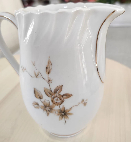 Pot lait porcelaine - pot,