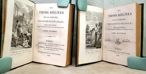 Livre ancien 1808 poésie - ancien, eo,