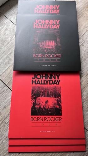 Coffret johnny hallyday - lp,