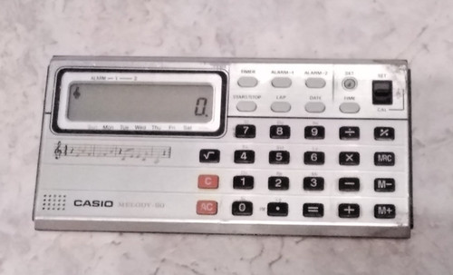 Calculatrice casio melody - calculatrice,