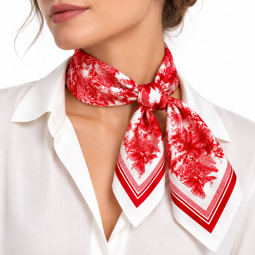 Foulard femme carré soie - foulard,