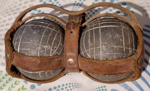 Ancienne paire boules - paire,