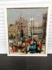 CALOGERO Jean(1922-2001)HUILE