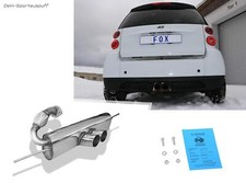 FOX Inox Centré Échappement