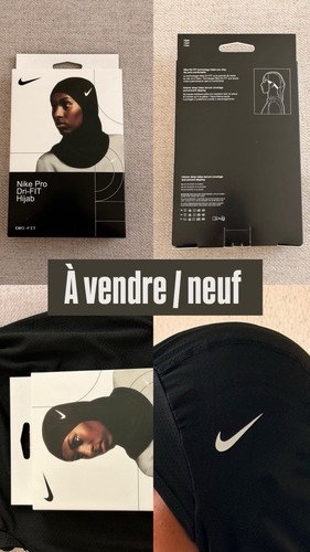 Hijab nike noir - hijab,