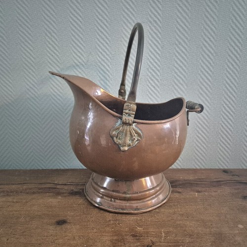Seau charbon cuivre - seau,