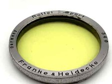 Filtre De Couleur Rollei Sport Jaune Pour Rolleiflex F/2.8 Xenotar/Planar (R II)