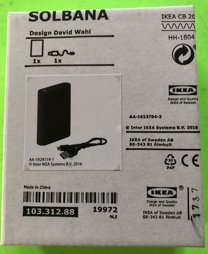 Ikea solbana universal charger - solbana,