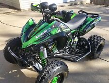 KFX 450R graphics kit by AMG Durable Pliable 24 mil thick #3333 Green