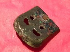 Stunning very rare complete Medieval dagger chape. Please read Description. L15d