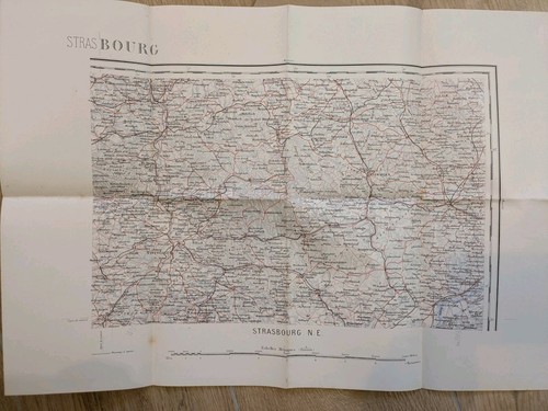 Carte ancienne militaire 074 - carte,