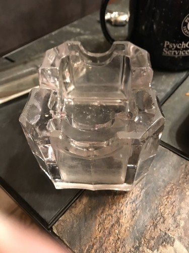 Inkwell trays made glass - made,
