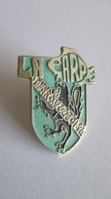 Vintage LA CARP PINE PINS WITH COAT OF ARMS (FISH, FISHING)