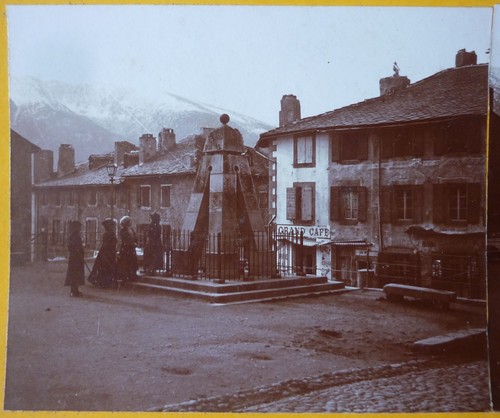 Vue stereoscopique mont - vue,