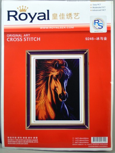 Kit canevas cheval 56 - canevas, 40