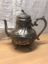 ancienne theiere en Metal Argenté 19 Eme