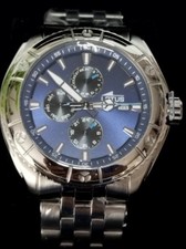 LOTUS AUTHENTIQUE MONTRE NEUVE CHRONOGRAPHE A QUARTZ BRACELET METAL