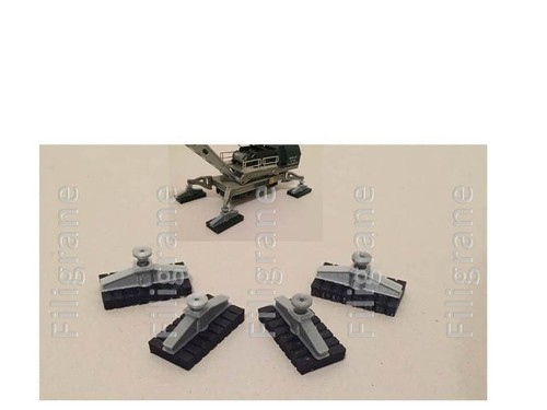 Lot patins pour wagon - patins,