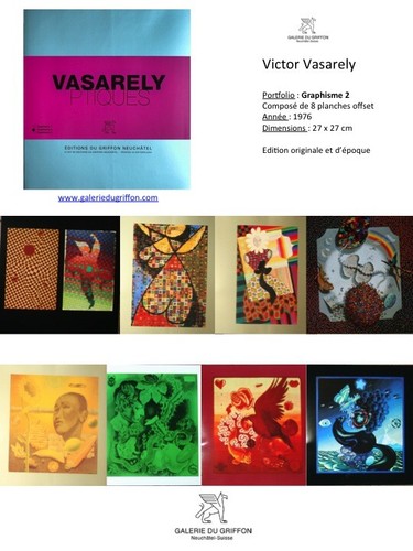 Victor vasarely tirages - vasarely,