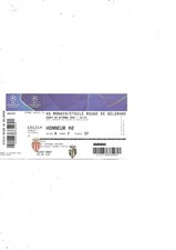 TICKET AS MONACO -ETOILE ROUGE