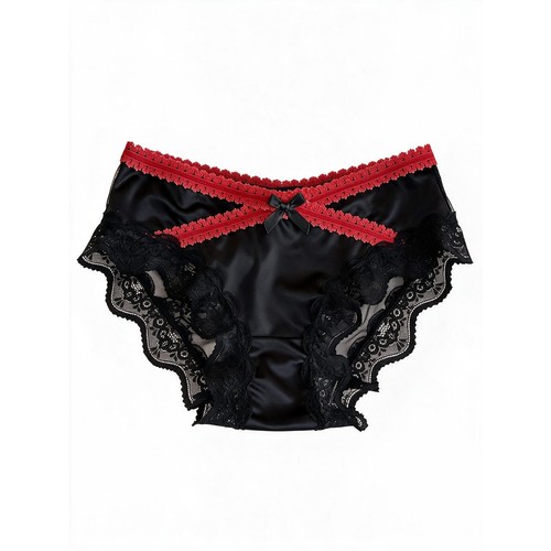 Slip dentelle satin - dentelle, tailles