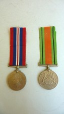 2 Médailles militaire anglaise / Guerre 39/45,  WW 2