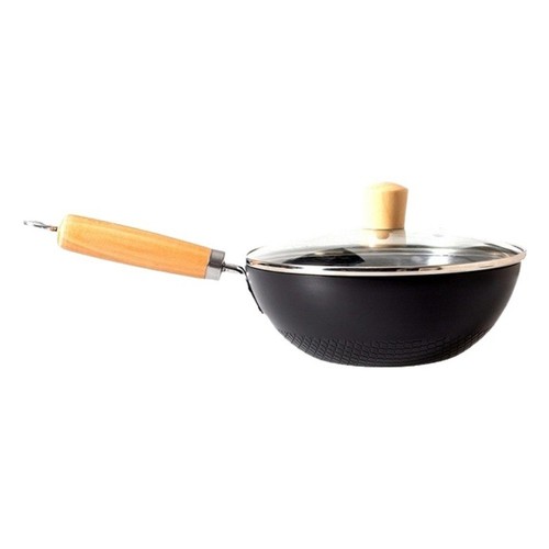 Wok fer forgé - wok, en