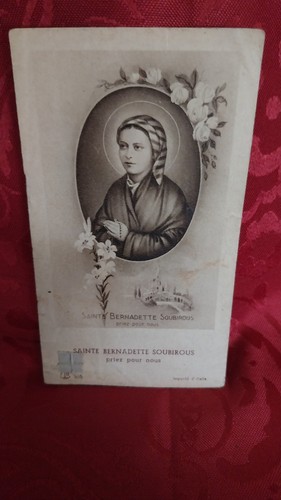 Relique sainte bernadette - relique,